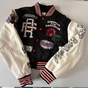 Unique First Row  Kids Varsity Jacket